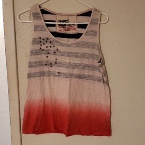 American Flag Tank Top